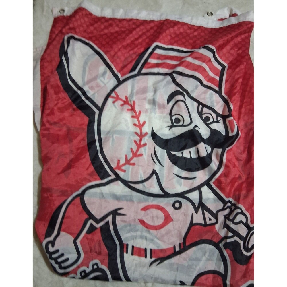 Cincinnati reds Macy's flag old style retro for the biggest reds fans 5x3
